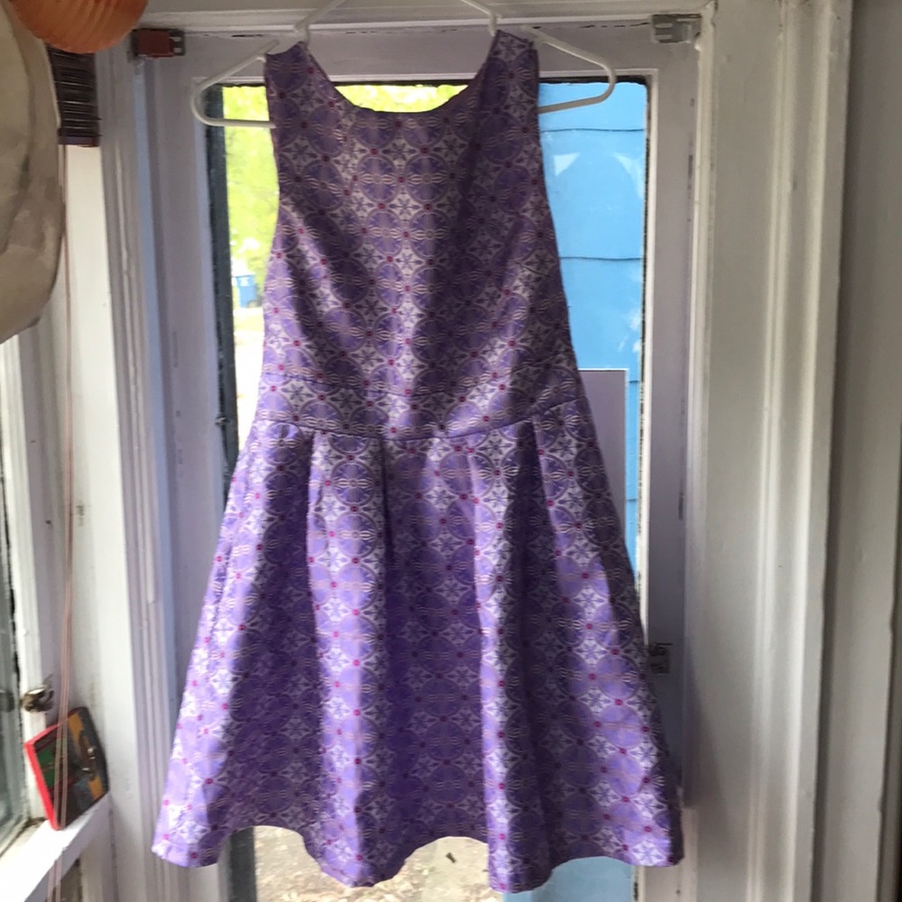 Modcloth Dress: Eye on the Prize in Lavender